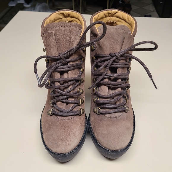 Polo Ralph Lauren Helene Chunky platform boots size 39 - Picture 3 of 13